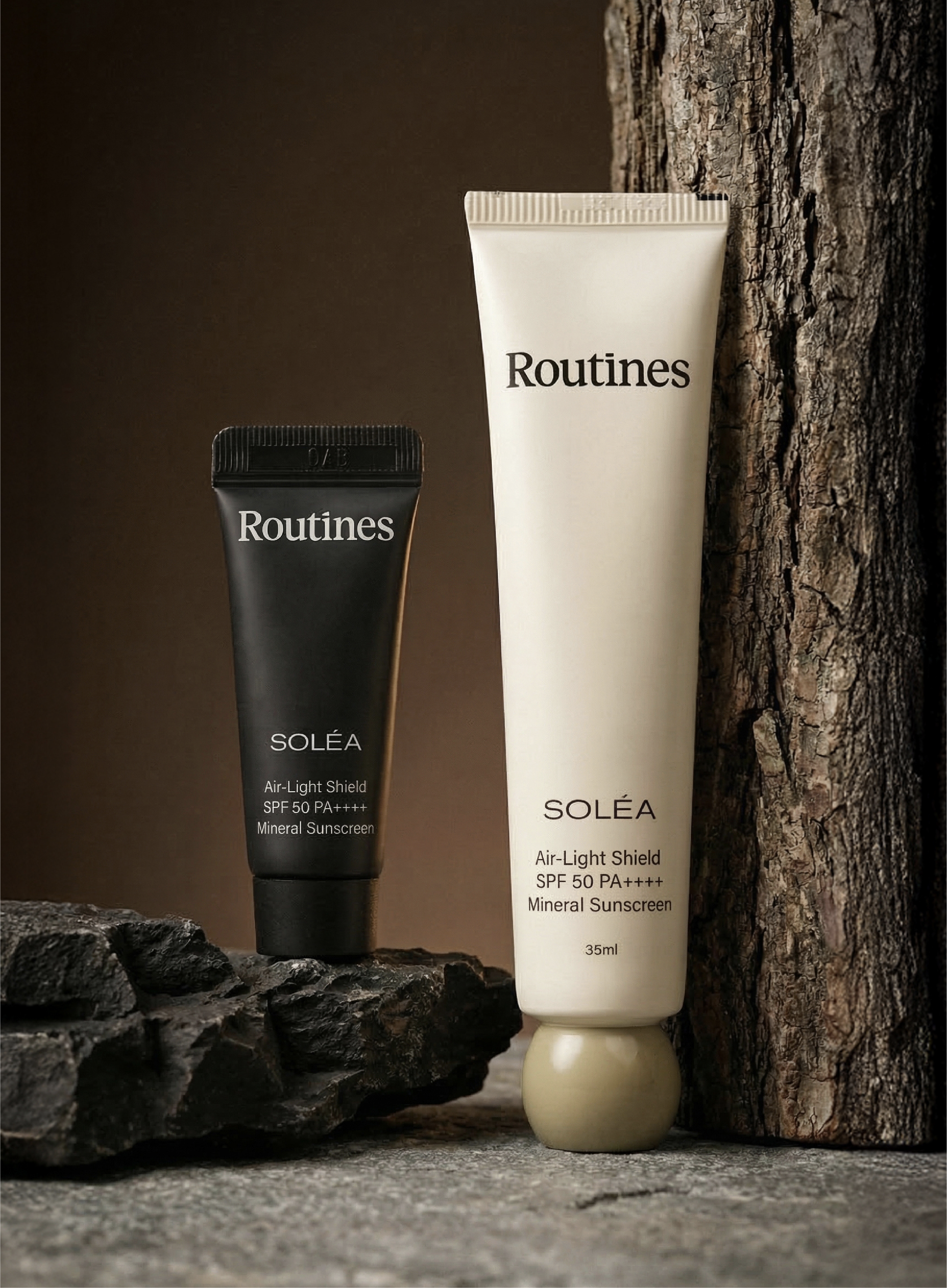 BUNDLE - Soléa Air Light Shield Mineral Sunscreen SPF 50 PA++++ (35ml & 5ml)