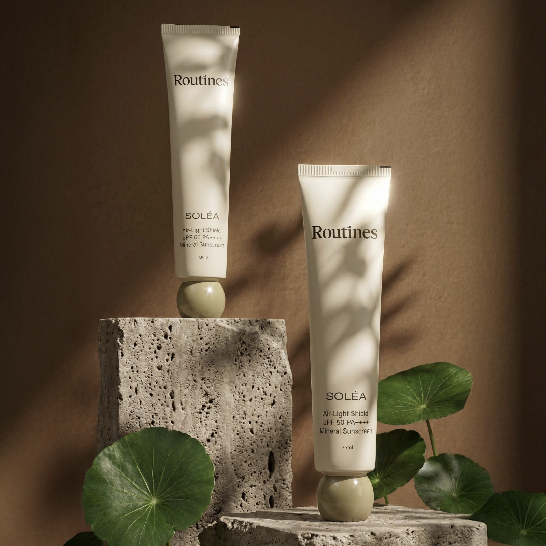 BUNDLE - Soléa Air Light Shield Mineral Sunscreen SPF 50 PA++++ (35ml) 2 PCS